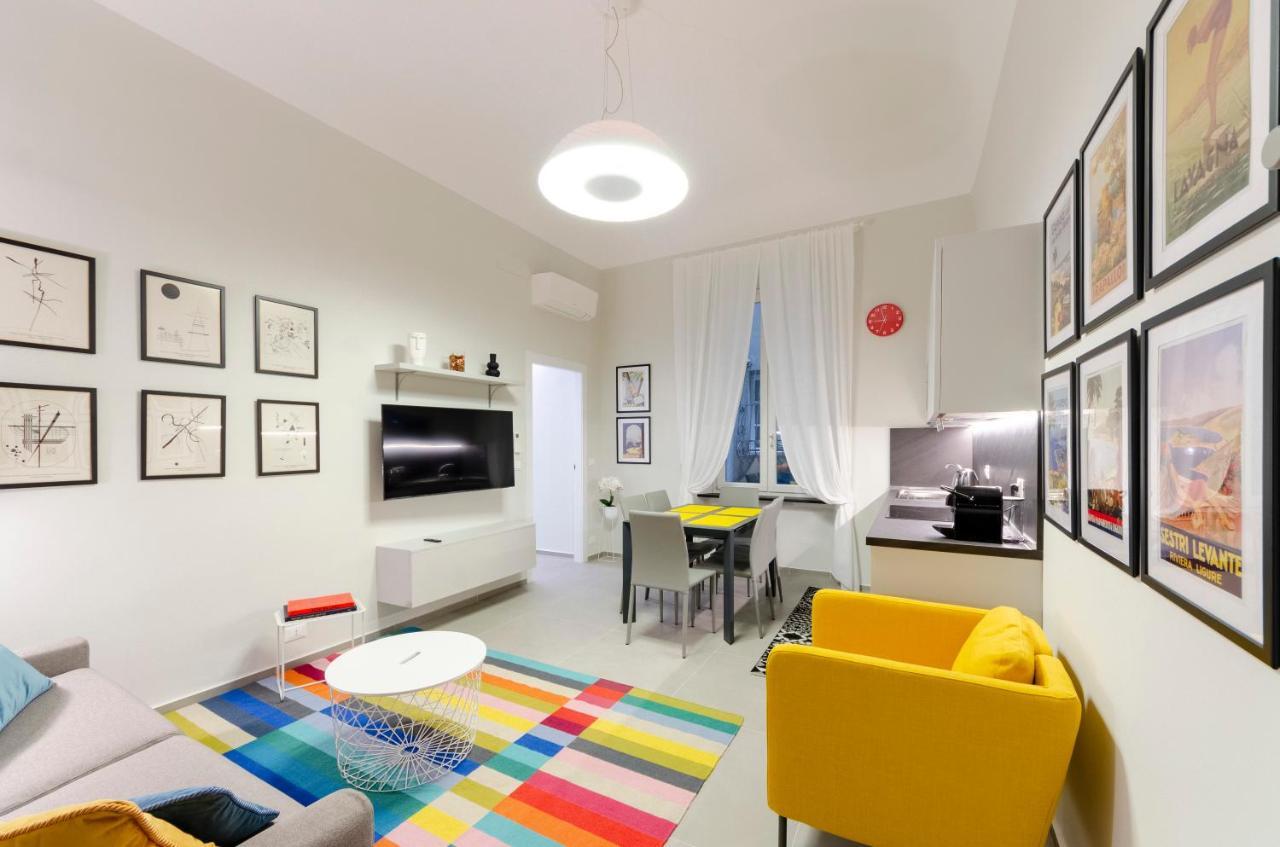 شقة Joivy Bright Flat In The Perfect Centre Of جنوة المظهر الخارجي الصورة